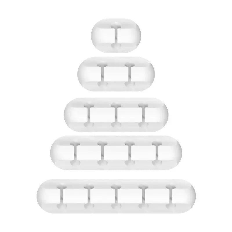 Set Organisateur de Câbles USB Silicone
