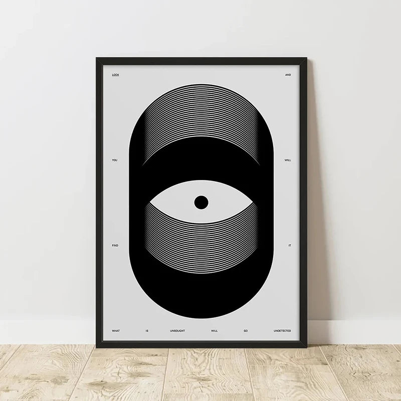 Affiche Art Abstrait Classique Imprimée sur Toile