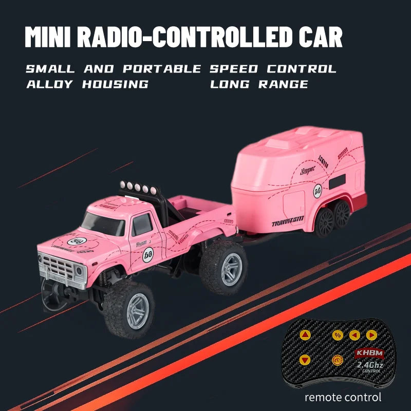 Voiture RC Mini Alliage 1/64 Telecommande