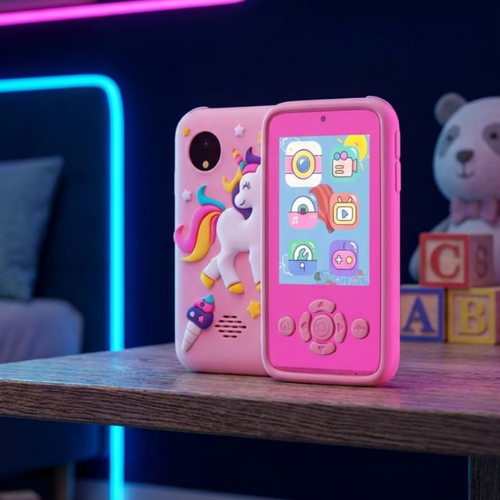 Appareil Photo Jouet Enfant avec Jeux & Musique