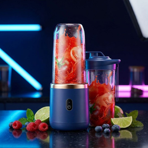 Blender Portable de Jus de Fruits Mini USB 6 Lames