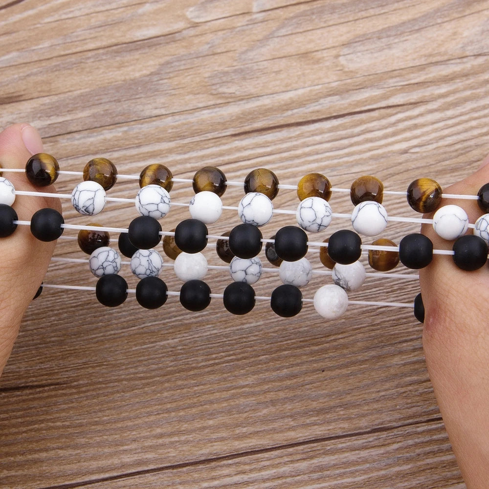 Bracelets Couple TYO 2Pcs Charms Crâne Couronne