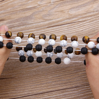 Bracelets Couple TYO 2Pcs Charms Crâne Couronne