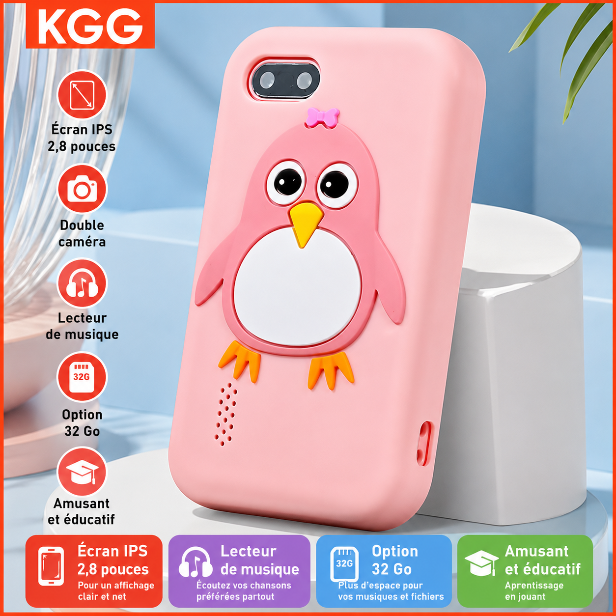 Téléphone Intelligent Enfant 32 Go Jouet Éducatif — vue 2