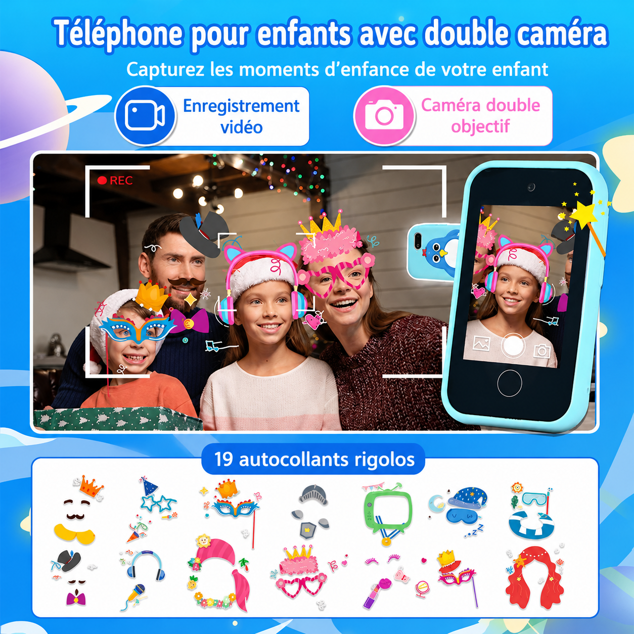 Téléphone Intelligent Enfant 32 Go Jouet Éducatif — vue 8