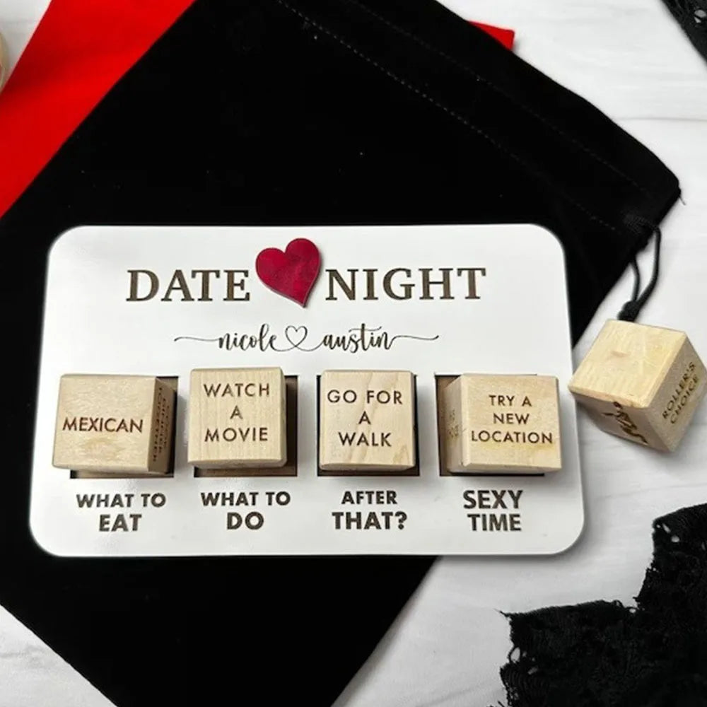 Jeu de Dés de Rendez-Vous en Bois After Dark