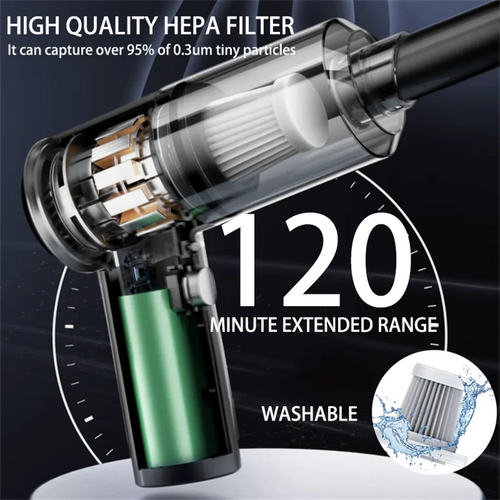 Aspirateur Portable Sans Fil 15000PA Ultra Puissant