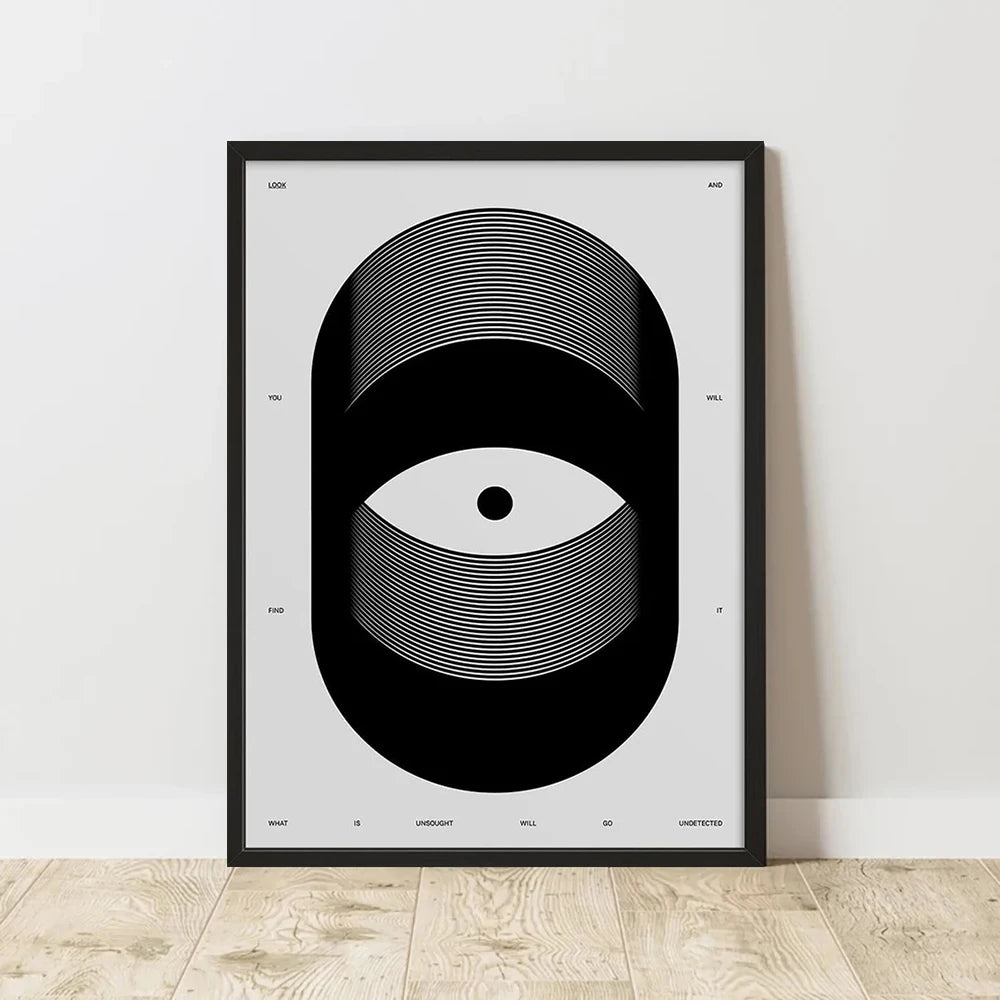 Affiche Art Abstrait Classique sur Toile — vue 3
