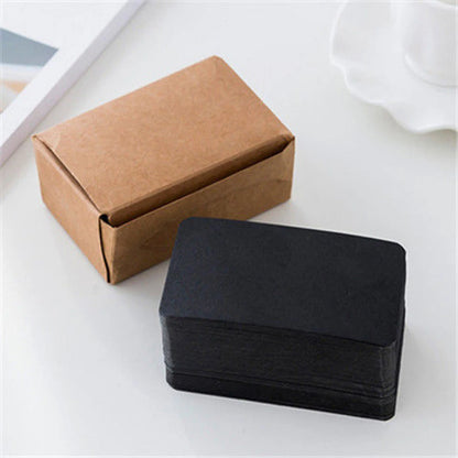 100 Cartes Blanches Visite & Messages 5,3 x 9 cm — vue 9