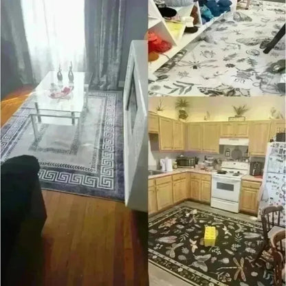 Tapis de Jeu Gamer Sol Geometrique Coloré