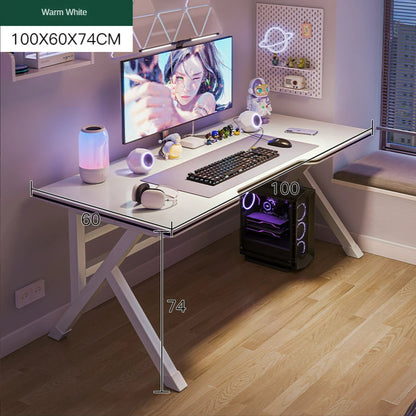 Bureau Ergonomique Moderne pour Gaming et Bureau à Domicile