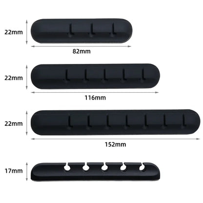 Organisateur de Câbles USB Autocollant en Silicone