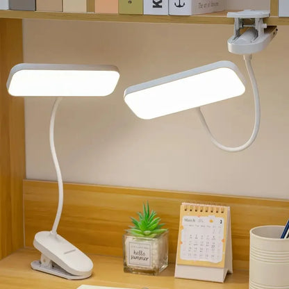 Lampe de Bureau LED Rechargeable USB Clip-on