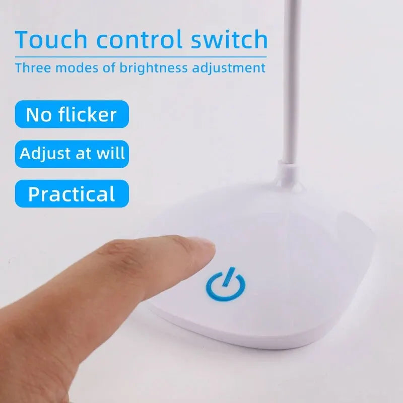 Lampe de Bureau LED Rechargeable USB Protection Oculaire