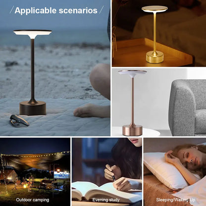 Lampe de Table LED Rechargeable avec Capteur Tactile