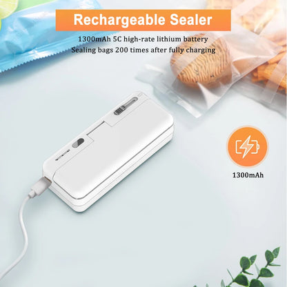 Mini Soudeuse Portable 2-en-1 pour Sacs Plastiques — vue 3