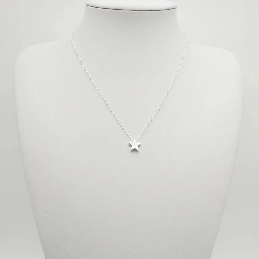 Collier Choker Femme Coeur Etoile Or Argent