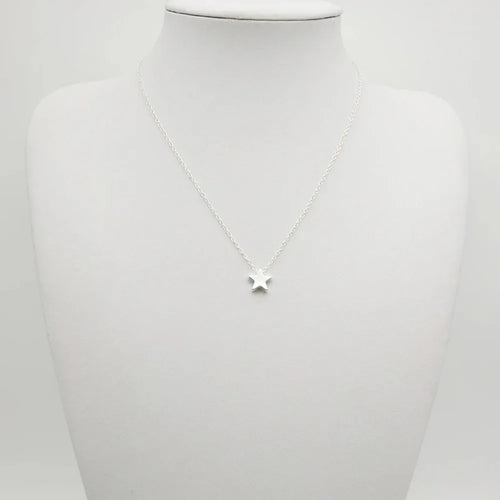 Collier Choker Femme Coeur Etoile Or Argent