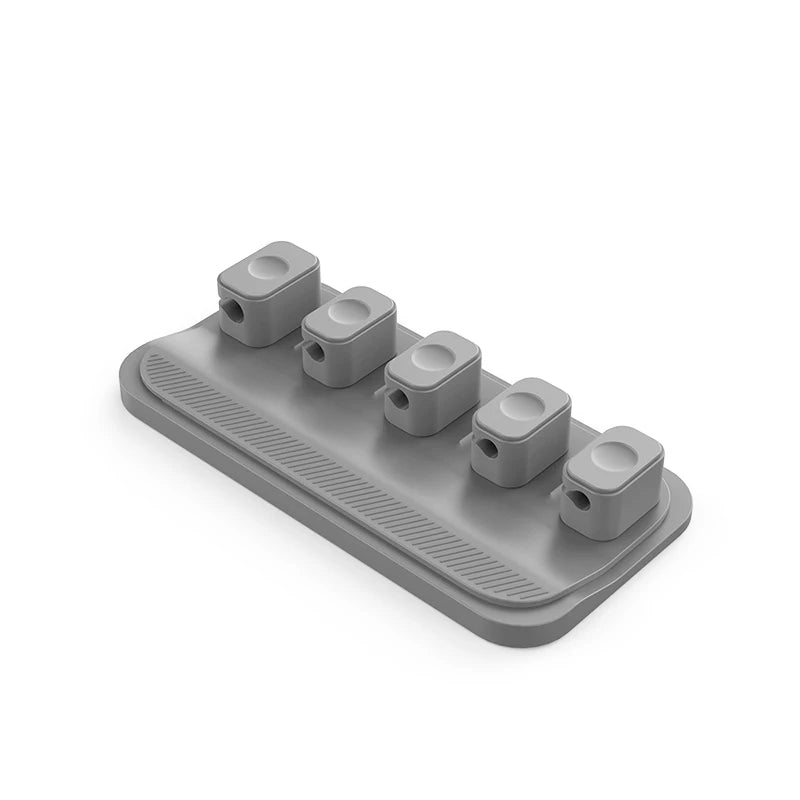 Support de Câble Magnétique en Silicone Bureau — vue 4