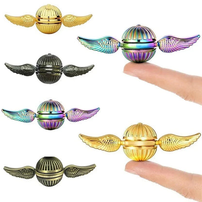 Spinner Anti-Stress Metal Jouet pour Adultes et Enfants