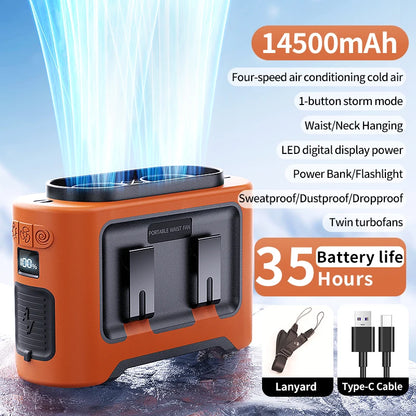 Ventilateur Portable Suspendu Grande Autonomie — vue 10