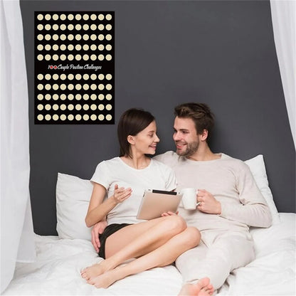 Poster Grattable 100 Choses à Faire en Couple