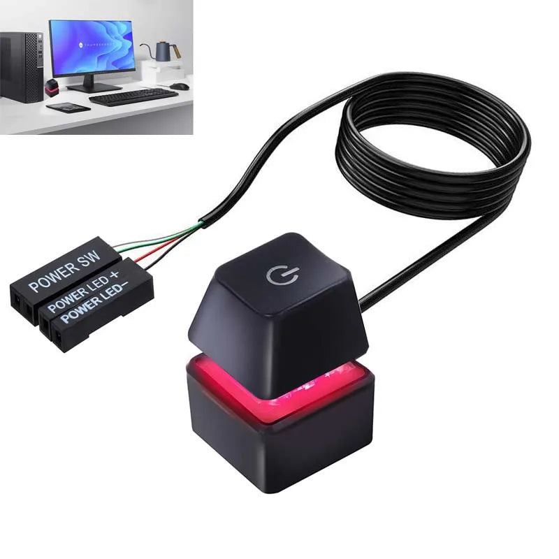 Interrupteur Bouton Déco RGB Anti-Stress PC — vue 6