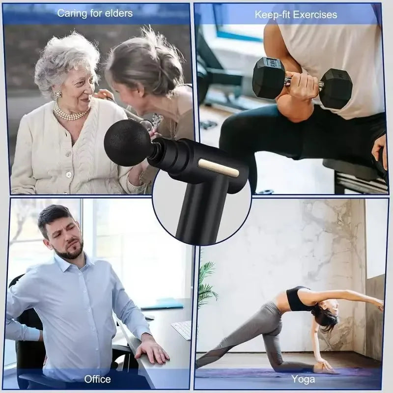 Pistolet de Massage Portable Réglable Puissant — vue 5