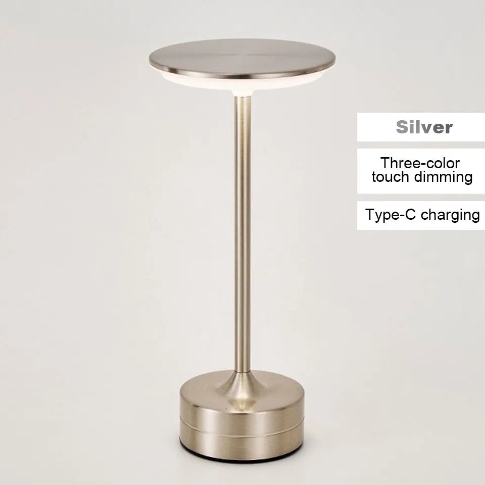 Lampe de Table LED Rechargeable avec Capteur Tactile
