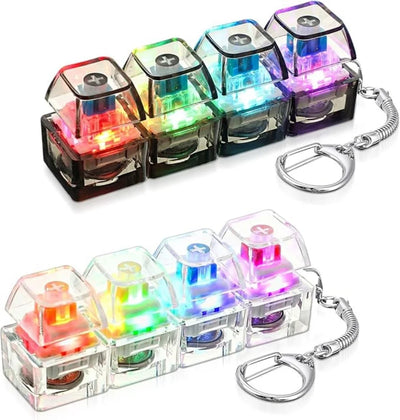 Porte-Clé Clavier Lumineux Anti-Stress LED