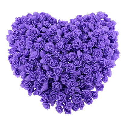 Têtes de Roses en Mousse 3,5 cm Décoration — vue 9