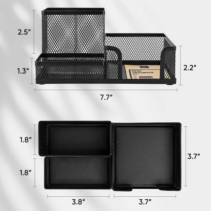 Organisateur de Bureau en Maille 3 Compartiments — vue 6
