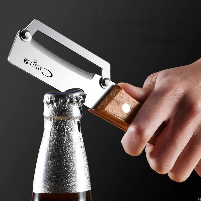 Éplucheur Inox à Poignée en Bois Ergonomique — vue 4