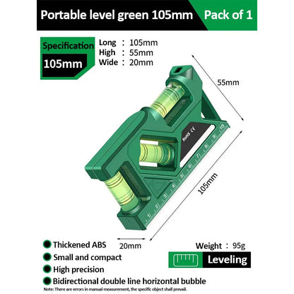 Mini Niveau à Bulle Magnétique Portable Précis