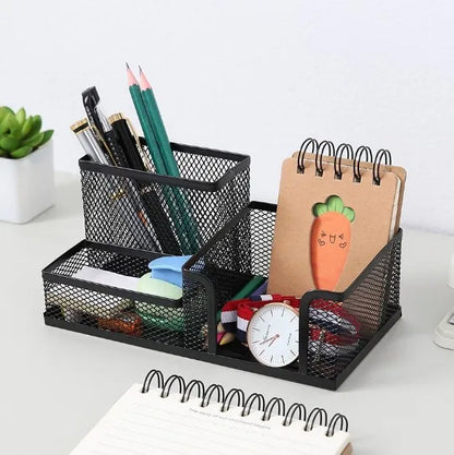 Organisateur de Bureau en Maille 3 Compartiments — vue 7