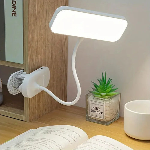 Lampe de Bureau LED Rechargeable USB Clip-on