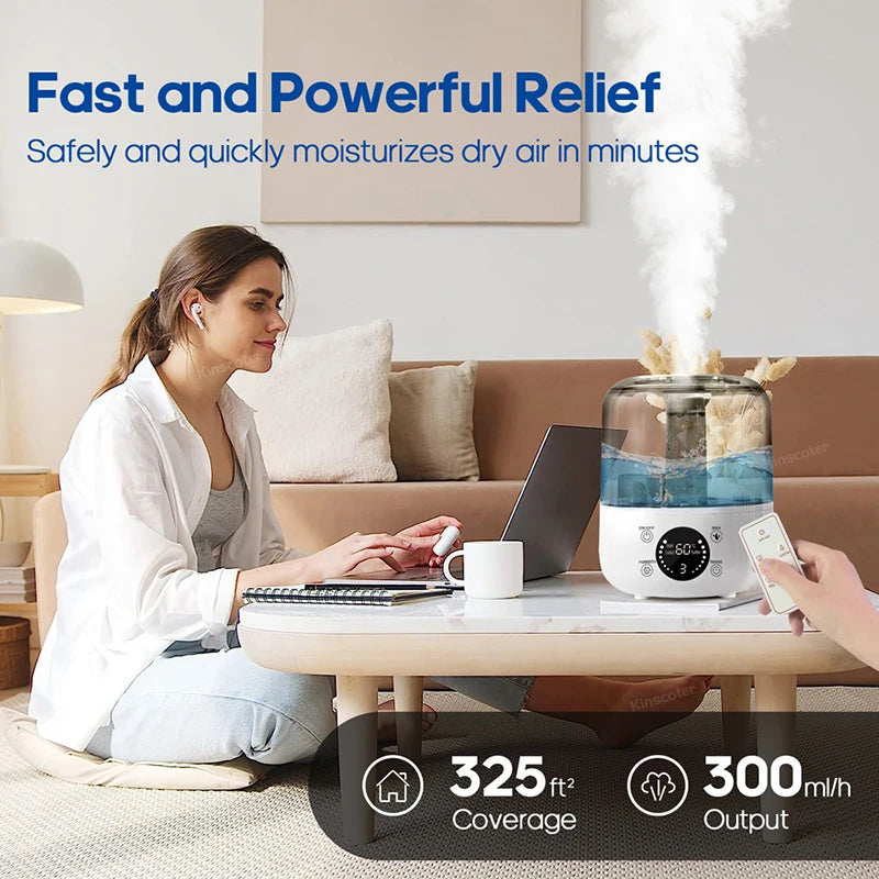 Humidificateur d'Air 3 L Diffuseur d'Arômes — vue 2