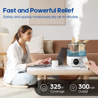 Humidificateur d'Air 3 L Diffuseur d'Arômes — vue 2