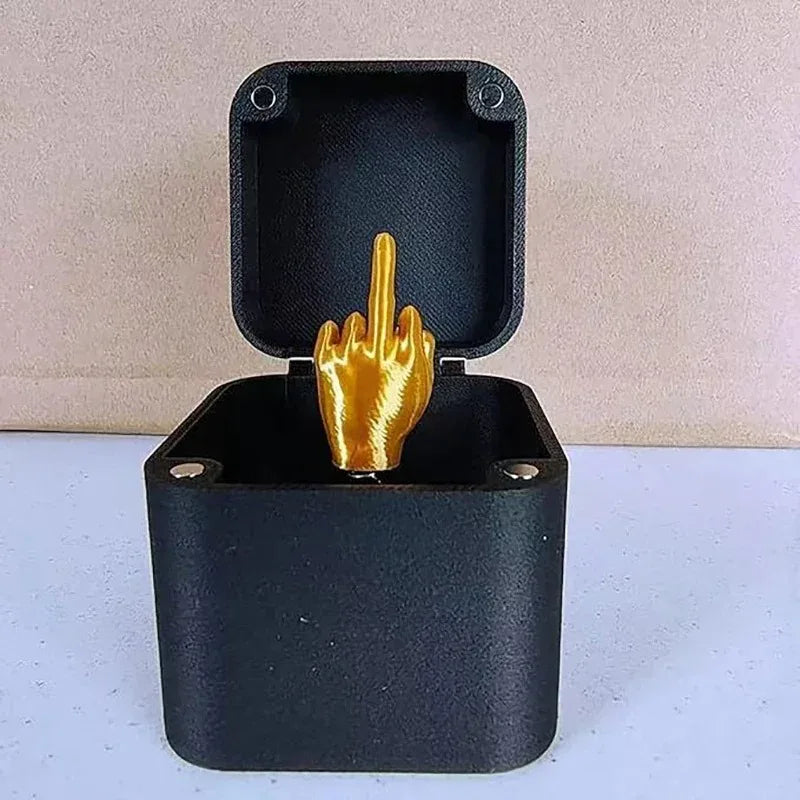 Cadeau Prank Décoration Bureau Doigt Moyen