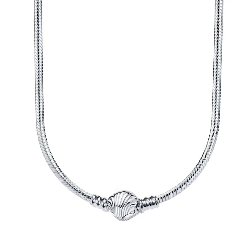 Collier Chaine Serpent Argent 45-60CM Bijoux DIY