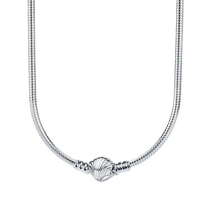 Collier Chaine Serpent Argent 45-60CM Bijoux DIY