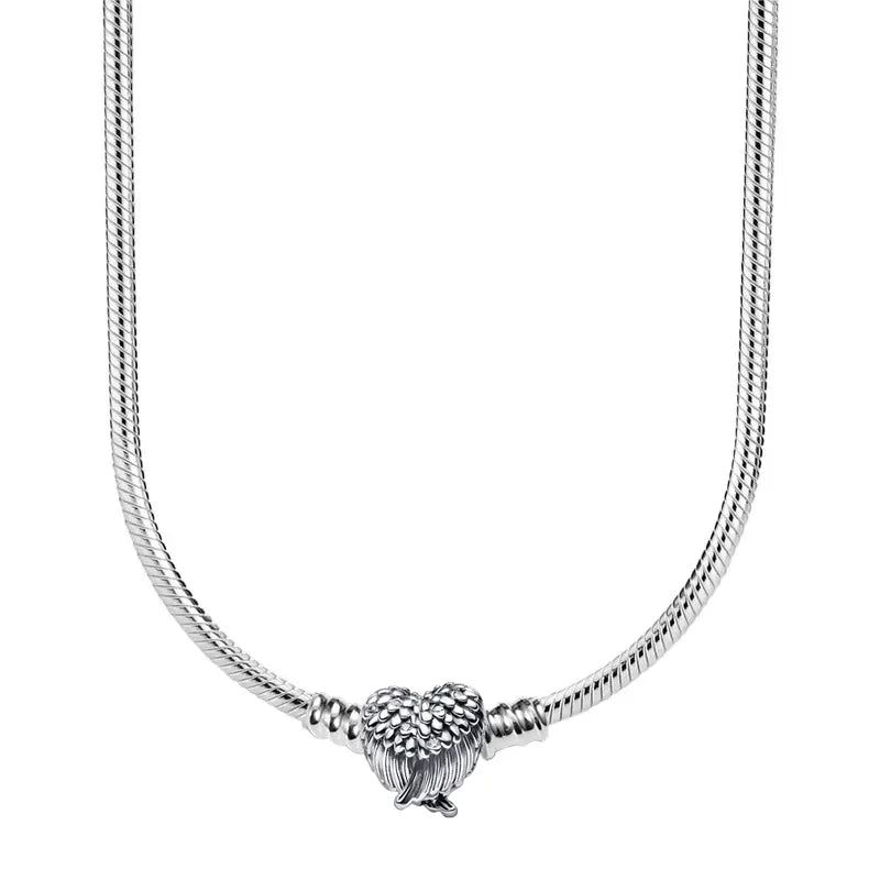 Collier Chaine Serpent Argent 45-60CM Bijoux DIY