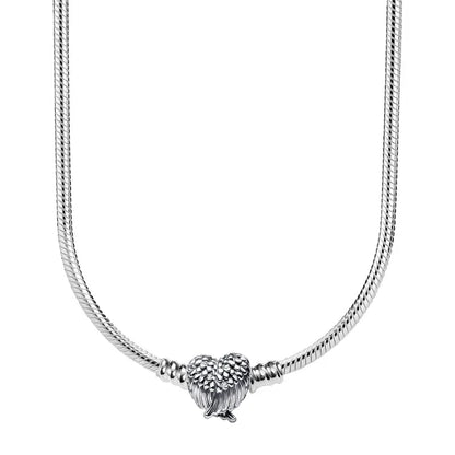 Collier Chaine Serpent Argent 45-60CM Bijoux DIY