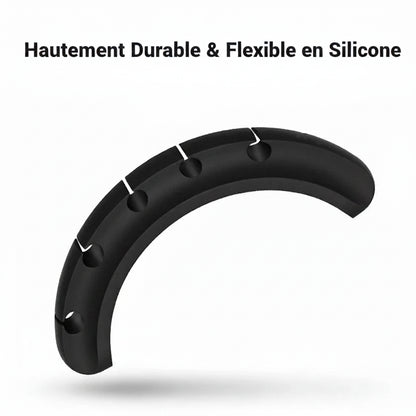 Organisateur de Câbles USB Autocollant en Silicone