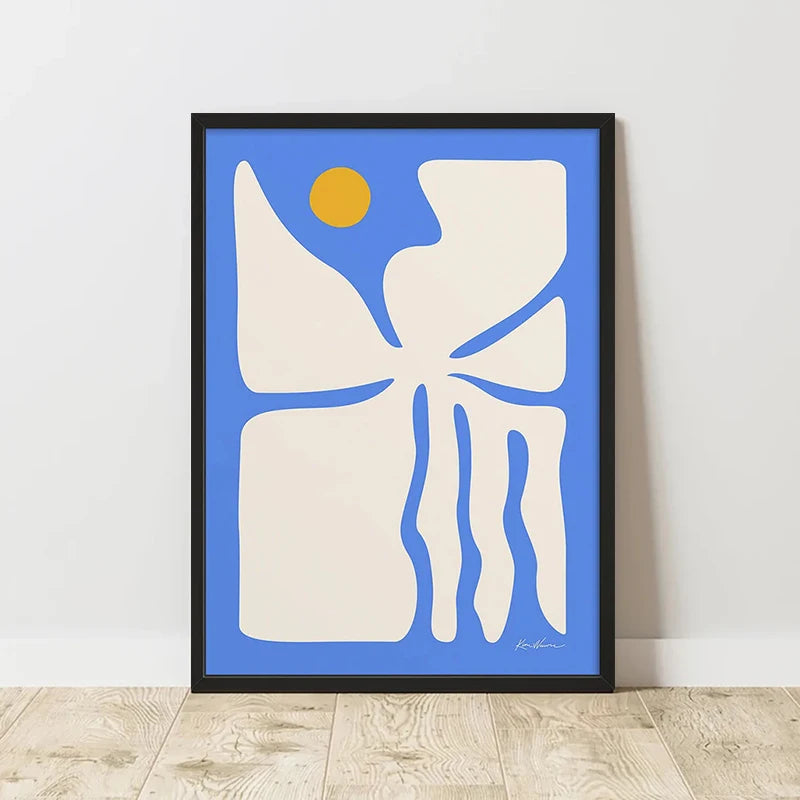 Affiche Art Abstrait Classique Imprimée sur Toile