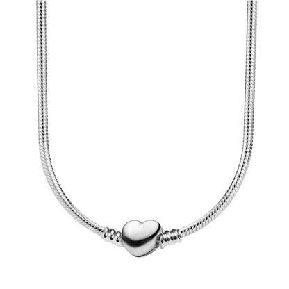 Collier Chaine Serpent Argent 45-60CM Bijoux DIY