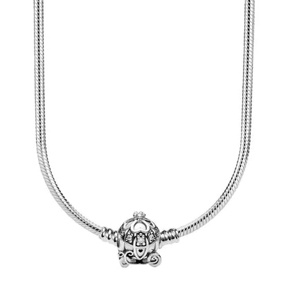 Collier Chaine Serpent Argent 45-60CM Bijoux DIY
