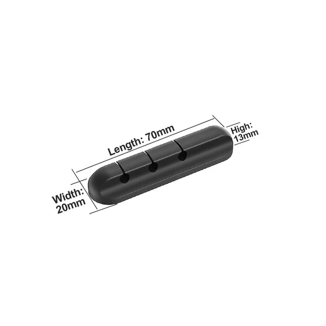 Organisateur de Câbles USB Autocollant en Silicone