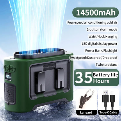 Ventilateur Portable Suspendu Grande Autonomie — vue 7