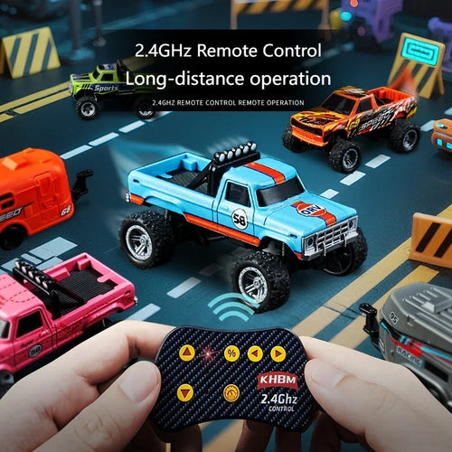 Voiture RC Mini Alliage 1/64 Telecommande